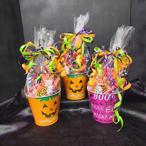 Halloween Candy Buckets