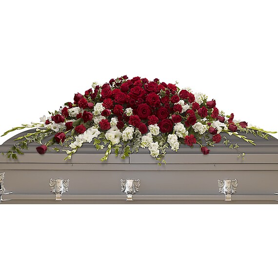 Garden of Grandeur Casket Spray