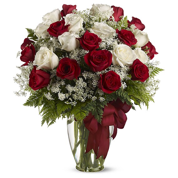 Love&amp;#039;s Divine Bouquet - Long Stemmed Roses