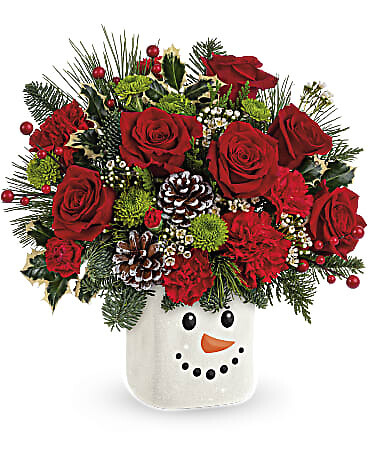 Festive Frosty Bouquet