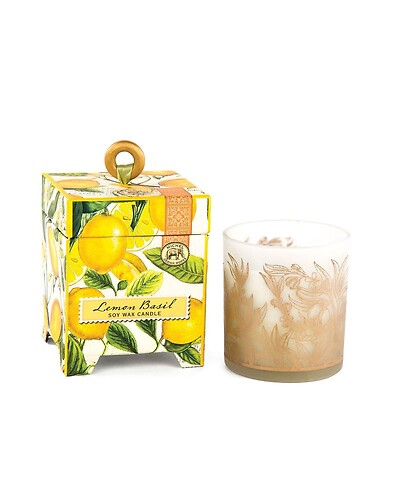 Michel Design Lemon Basil Soy Candle small